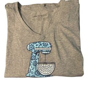 Life Is Good t-shirt